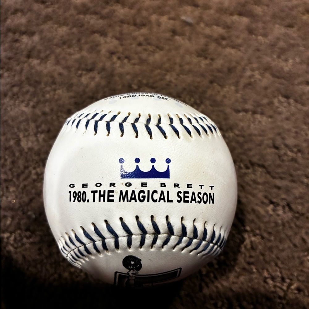 Commemorative George Brett Baseballs - Picture 7 of 7